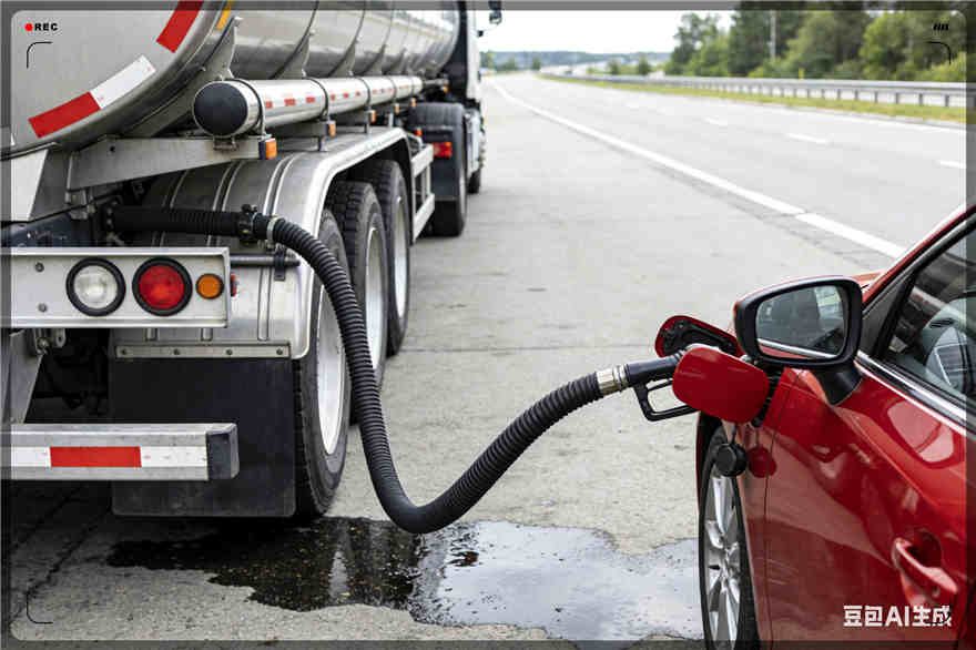 青冈汽车救援送水案例